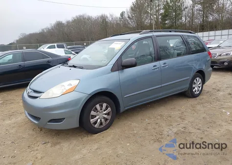 2006 Toyota Sienna Ce z USA, uszkodzony, nr VIN 5TDZA23C26S567323